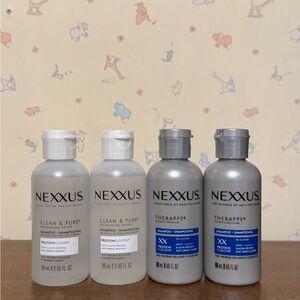 Nexxus Clean & Pure and Therappe Shampoo Set